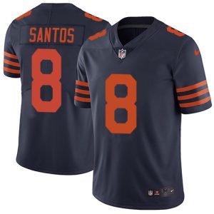 cheap Bears #8 Cairo Santos Navy Blue Alternate Youth Stitched NFL Vapor Untouchable Limited Jersey