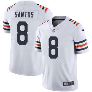 Bears #8 Cairo Santos White Youth 2019 Alternate Classic Stitched NFL Vapor Untouchable Limited Jersey