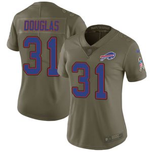 bills #31 rasul douglas olive women's stitched nfl limited 2017 salute to service cheap jersey