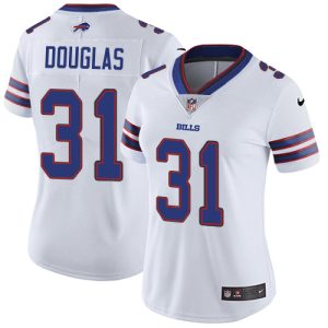 cheap Bills #31 Rasul Douglas White Women's Stitched NFL Vapor Untouchable Limited Jersey