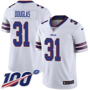 Bills #31 Rasul Douglas White Youth Stitched NFL 100th Season Vapor Untouchable Limited Jersey