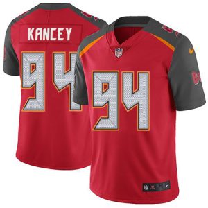 buccaneers #94 calijah kancey red team color men's stitched nfl vapor untouchable limited cheap jersey