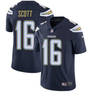 cheap Chargers #16 J.K. Scott Navy Blue Team Color Men's Stitched NFL Vapor Untouchable Limited Jersey