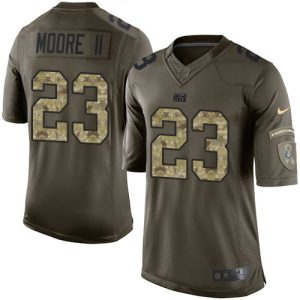 colts #23 kenny moore ii green men's stitched nfl limited 2015 salute to service wholesale jersey