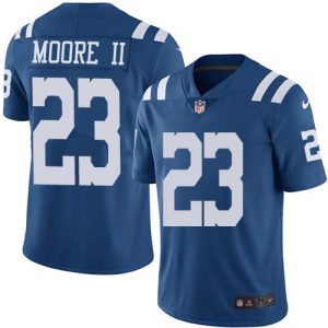 Colts #23 Kenny Moore II Royal Blue Youth Stitched NFL Limited Rush Jersey