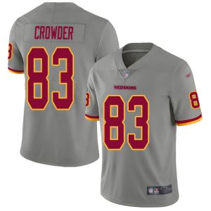 Commanders #83 Jamison Crowder Gray Youth Stitched NFL Limited Inverted Legend 100th Season Jersey