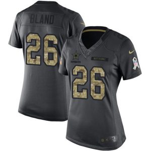 cowboys #26 daron bland black women's stitched nfl limited 2016 salute to service cheap jersey