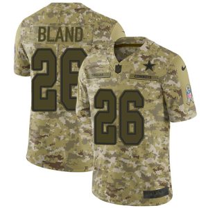 cowboys #26 daron bland camo youth stitched nfl limited 2018 salute to service cheap jersey