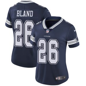 cowboys #26 daron bland navy blue team color women's stitched nfl vapor untouchable limited cheap jersey