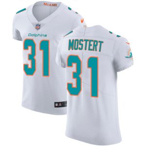 dolphins #31 raheem mostert white men's stitched nfl vapor untouchable elite wholesale jersey