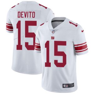 cheap Giants #15 Tommy DeVito White Men's Stitched NFL Vapor Untouchable Limited Jersey