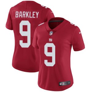 cheap Giants #9 Matt Barkley Red Alternate Women's Stitched NFL Vapor Untouchable Limited Jersey