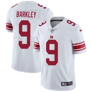 Giants #9 Matt Barkley White Youth Stitched NFL Vapor Untouchable Limited Jersey