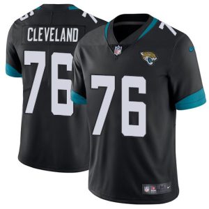 jaguars #76 ezra cleveland black team color men's stitched nfl vapor untouchable limited cheap jersey