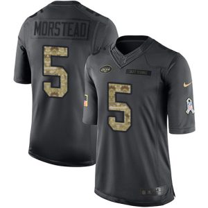 jets #5 thomas morstead black youth stitched nfl limited 2016 salute to service cheap jersey