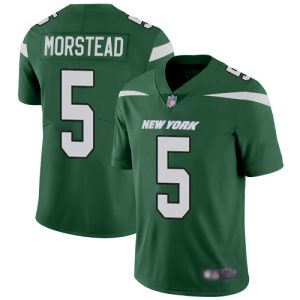 Jets #5 Thomas Morstead Green Team Color Youth Stitched NFL Vapor Untouchable Limited Jersey