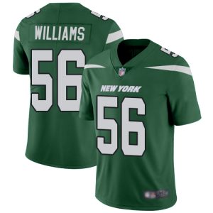 cheap Jets #56 Quincy Williams Green Team Color Youth Stitched NFL Vapor Untouchable Limited Jersey