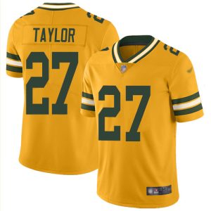 Packers #27 Patrick Taylor Gold Men's Stitched NFL Limited Inverted Legend Jersey