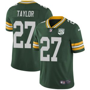 packers #27 patrick taylor green team color youth 100th season stitched nfl vapor untouchable limited cheap jersey