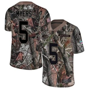 seahawks #5 jason myers camo men's stitched nfl limited rush realtree cheap jersey