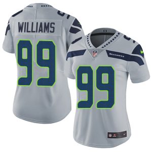 seahawks #99 leonard williams grey alternate women's stitched nfl vapor untouchable limited cheap jersey