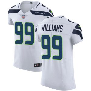 cheap Seahawks #99 Leonard Williams White Men's Stitched NFL New Elite Jersey