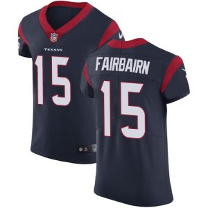 wholesale Texans #15 Ka'imi Fairbairn Navy Blue Team Color Men's Stitched NFL Vapor Untouchable Elite Jersey