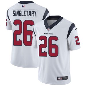 texans #26 devin singletary white men's stitched nfl vapor untouchable limited cheap jersey