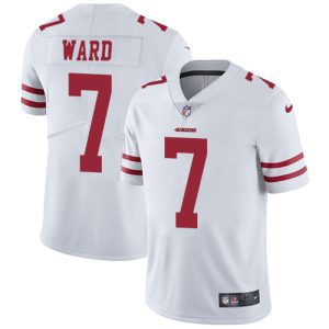 cheap 49ers #7 Charvarius Ward White Youth Stitched NFL Vapor Untouchable Limited Jersey