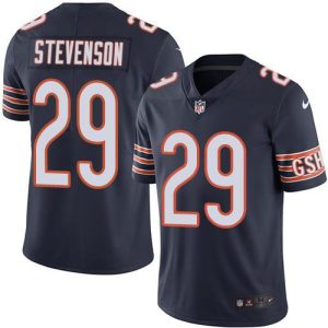 Bears #29 Tyrique Stevenson Navy Blue Team Color Men's Stitched NFL Vapor Untouchable Limited Jersey