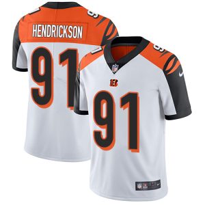 Bengals #91 Trey Hendrickson White Youth Stitched NFL Vapor Untouchable Limited Jersey