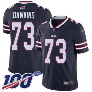 cheap Bills #73 Dion Dawkins Navy Youth Stitched NFL Limited Inverted Legend 100th Season Jersey