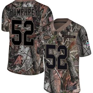 cheap Chiefs #52 Creed Humphrey Camo Youth Stitched NFL Limited Rush Realtree Jersey