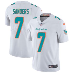 wholesale Dolphins #7 Jason Sanders White Men's Stitched NFL Vapor Untouchable Limited Jersey