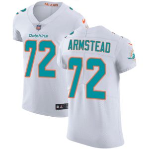 dolphins #72 terron armstead white men's stitched nfl vapor untouchable elite wholesale jersey