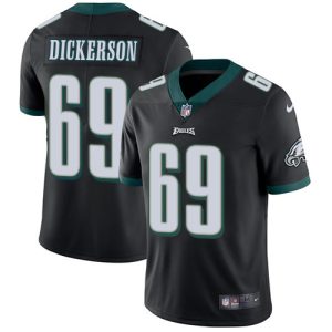 Eagles #69 Landon Dickerson Black Alternate Youth Stitched NFL Vapor Untouchable Limited Jersey