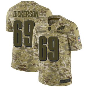 eagles #69 landon dickerson camo men's stitched nfl limited 2018 salute to service wholesale jersey