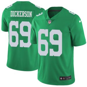 eagles #69 landon dickerson green men's stitched nfl limited rush cheap jersey