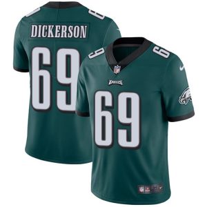 cheap Eagles #69 Landon Dickerson Green Team Color Youth Stitched NFL Vapor Untouchable Limited Jersey