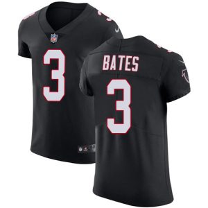 cheap Falcons #3 Jessie Bates Black Alternate Men's Stitched NFL New Elite Jersey