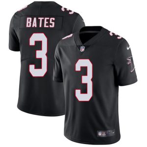 Falcons #3 Jessie Bates Black Alternate Men's Stitched NFL Vapor Untouchable Limited Jersey