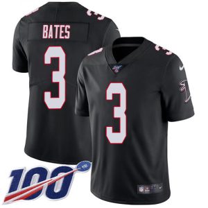 falcons #3 jessie bates black alternate stitched youth nfl 100th season vapor untouchable limited cheap jersey