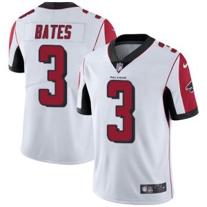 Falcons #3 Jessie Bates White Men's Stitched NFL Vapor Untouchable Limited Jersey