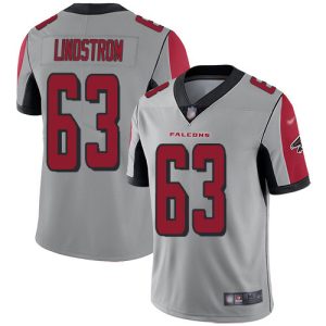 falcons #63 chris lindstrom silver men's stitched nfl limited inverted legend cheap jersey