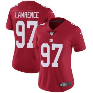 Giants #97 Dexter Lawrence Red Alternate Women's Stitched NFL Vapor Untouchable Limited Jersey