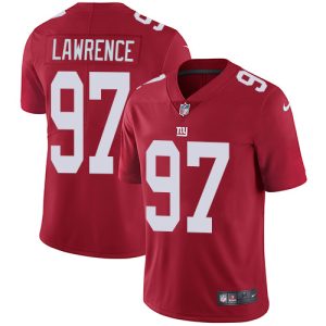 Giants #97 Dexter Lawrence Red Alternate Youth Stitched NFL Vapor Untouchable Limited Jersey