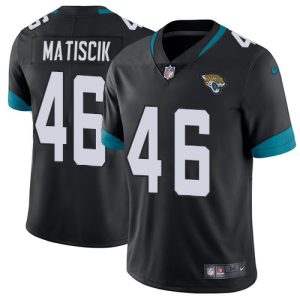 Jaguars #46 Ross Matiscik Black Team Color Youth Stitched NFL Vapor Untouchable Limited Jersey