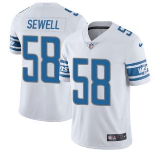 Lions #58 Penei Sewell White Youth Stitched NFL Vapor Untouchable Limited Jersey