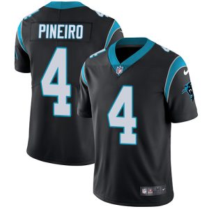 Panthers #4 Eddy Pineiro Black Team Color Men's Stitched NFL Vapor Untouchable Limited Jersey