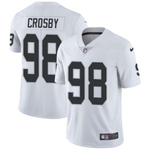 raiders #98 maxx crosby white youth stitched nfl vapor untouchable limited cheap jersey